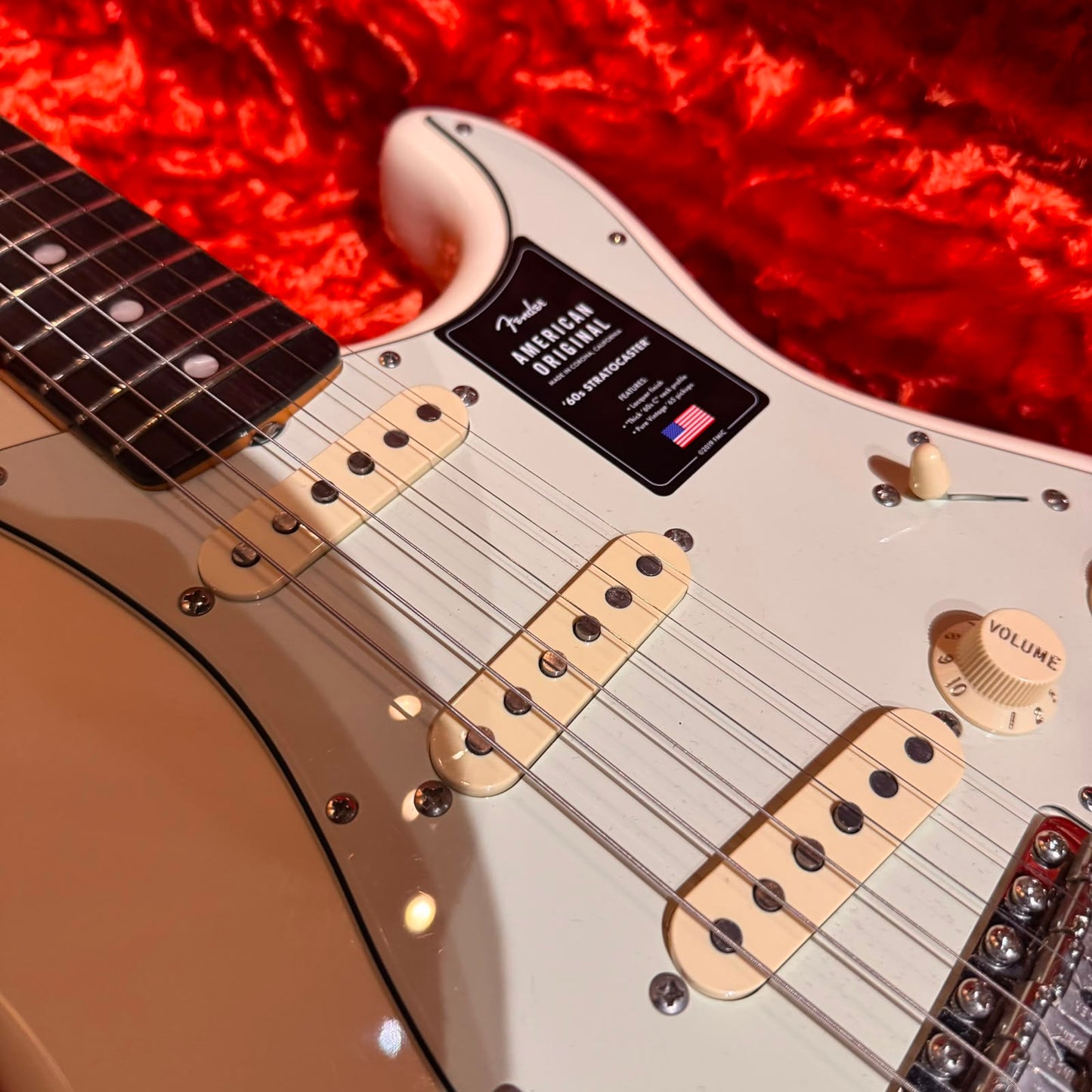 Fender American Original '60s Stratocaster with Rosewood Fretboard 2018 - 2022 - Olympic White