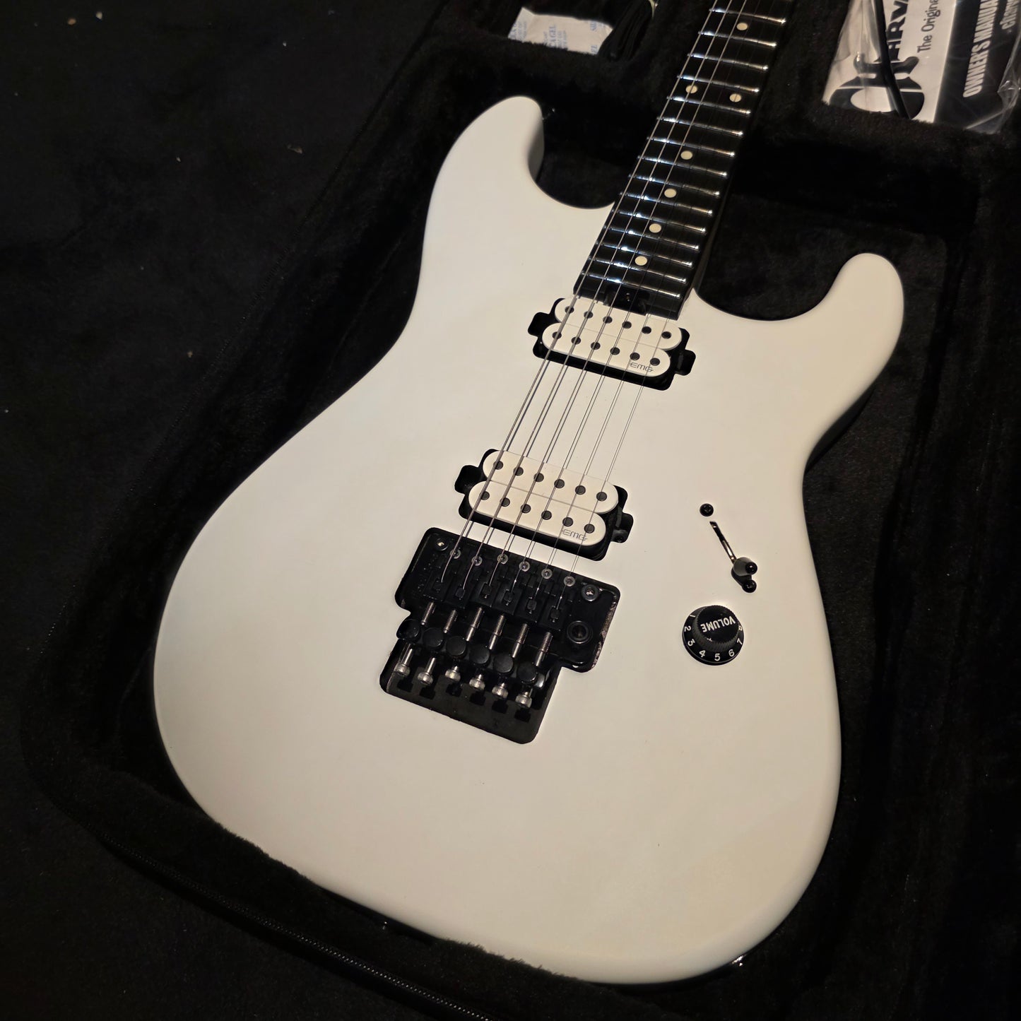 Charvel Jim Root Signature Pro-Mod San Dimas Style 1 HH FR E - Satin White