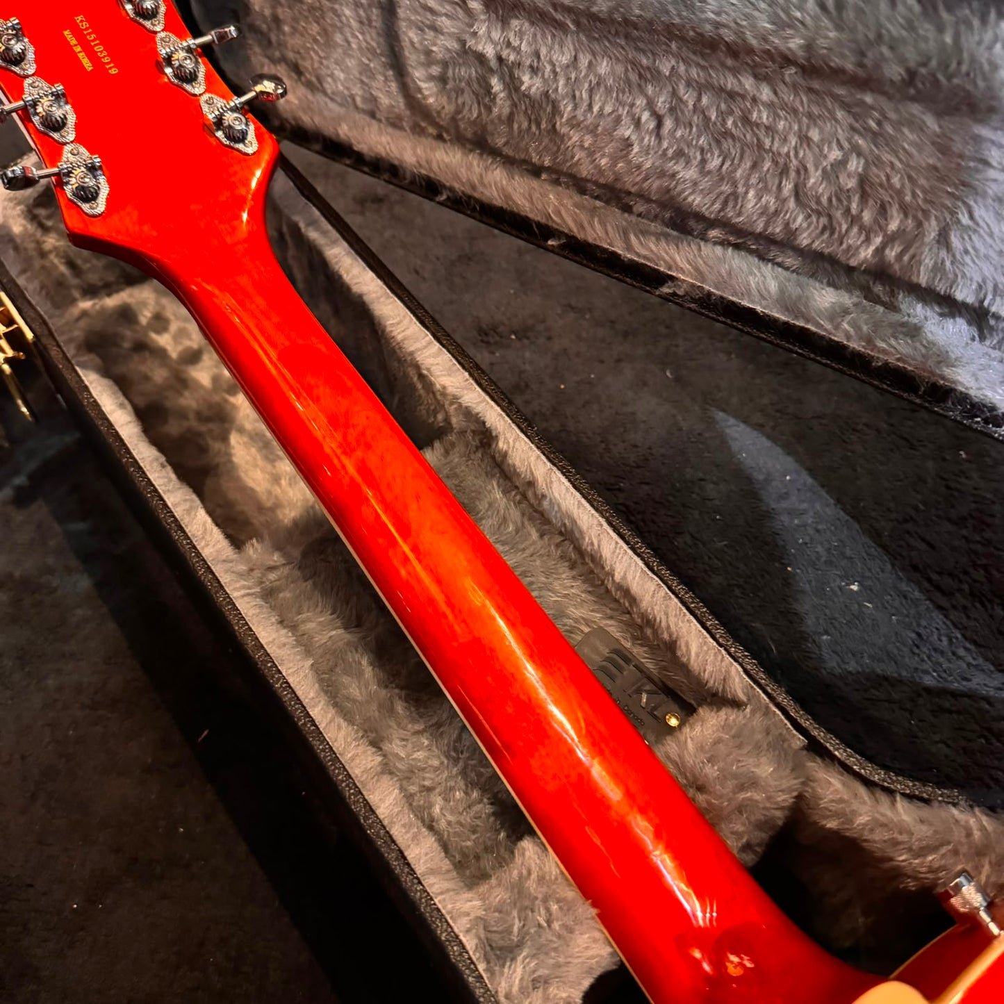 Gretsch G5420T Electromatic Hollow Body Single Cutaway with fitted Gretsch hardcase - Orange Stain